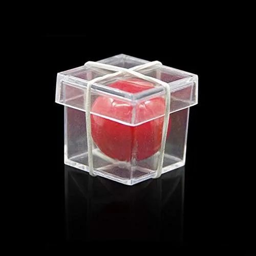 Vista 2 de SUMAG 10 piezas de pelota de ladrón bandido bola penetrar trucos de magia bola a caja magia primer plano ilusión calle truco accesorios mentalismo