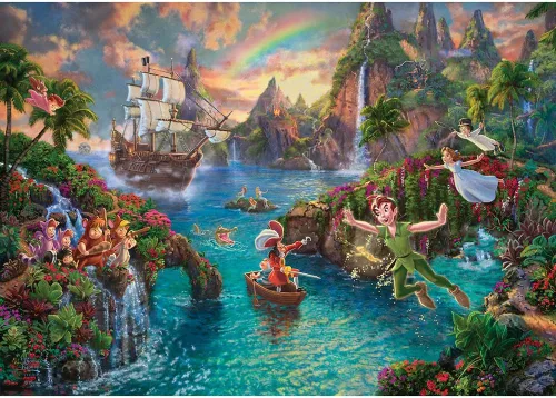 Vista 24 de MIGHTYPRINT Disney – La Bella Durmiente – Princesa Aurora y el Príncipe Felipe – Arte de pared duradero de 24 x 17 pulgadas – No hecho de papel