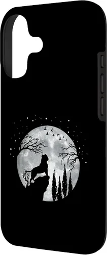 Vista 2 de Four-Legged Dog Breed - Full Moon American Bully Case for iPhone 17