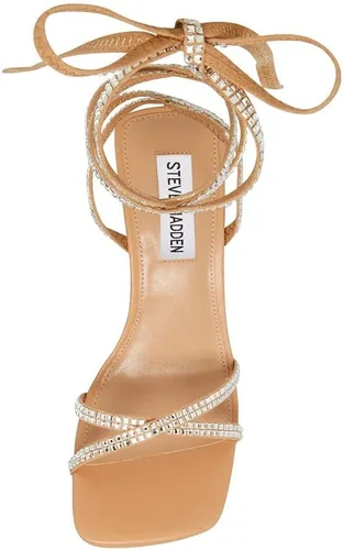 Vista 5 de Steve Madden Lulie - Sandalias de tacón de aguja con tiras y puntera abierta