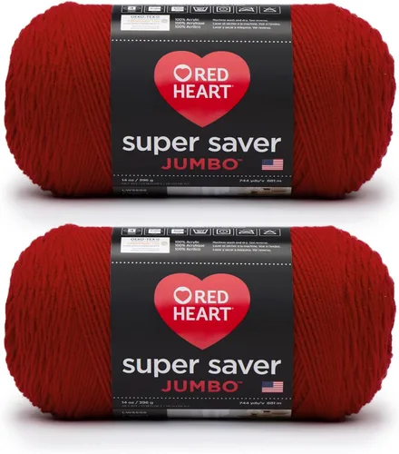 Vista 61 de Red Heart Super Saver Jumbo Ovillo de lana, Amatista
