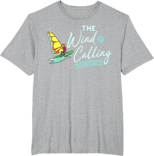 Vista 73 de Windsurfing Board Camiseta Windsurfer, Negro
