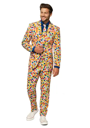 Vista 3 de Traje Confetteroni de Opposuits para Hombre Multicolor