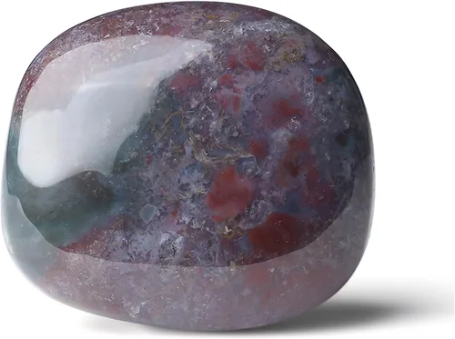 Vista 11 de YATOJUZI 1 piedra de obsidiana negra de 1.6 a 2 pulgadas, cristales naturales y piedras curativas de palmera de cristal, piedras preciosas