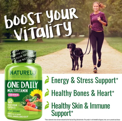 Vista 5 de Naturelo Multivitamina de un día para mujeres, 1