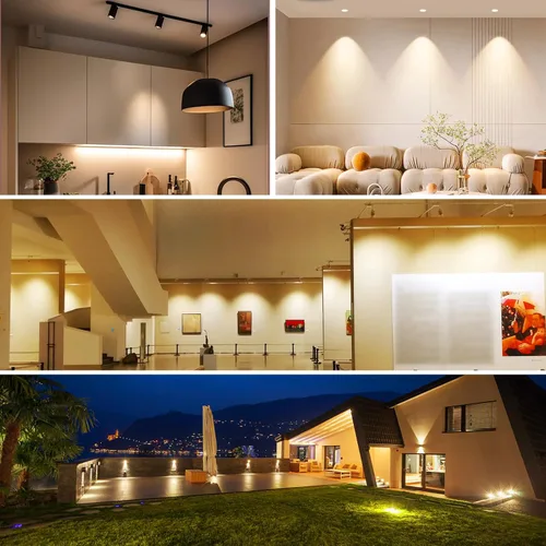 Vista 5 de Energetic - Bombilla LED MR16 regulable de 5 W y 12 V, equivalente a halógeno de 50 W, CRI 90+, base de dos pines GU5.3, ángulo de haz de 40 grados