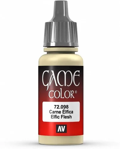 Vista 28 de Vallejo Game Color Bald Moon Yellow Pintura, 17 ml