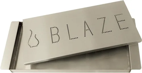 Vista 2 de Blaze - Caja de ahumador de acero inoxidable extra grande - BLZ-XL-SMBX