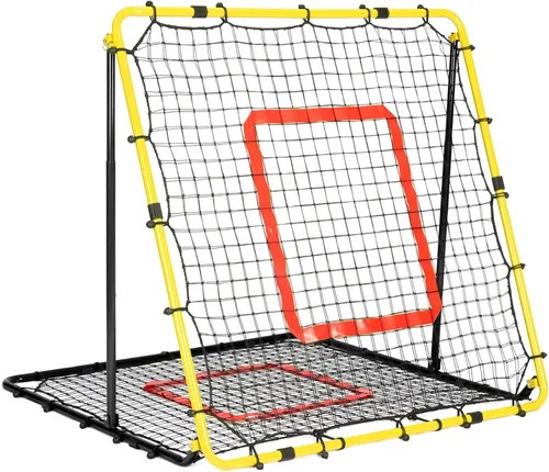 Vista 12 de BaseGoal Dual-Sided Baseball Softball Rebounder Net,33.5x33.5in