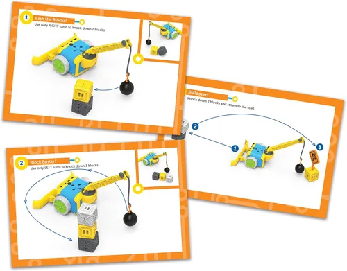 Vista 3 de Learning Resources Botley Crashin' - Juego de accesorios de construcción (botella no incluida), 10 piezas, codificación para niños de 5 años