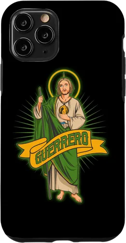 Vista 26 de Funda para iPhone 11 San Judas Tadeo con Guerrero México