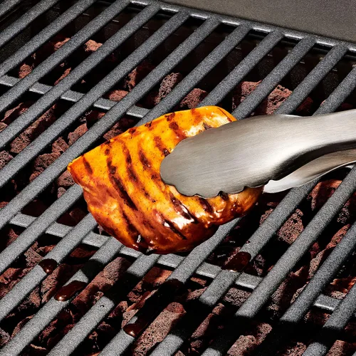Vista 10 de OXO Good Grips - Herramientas para asar a la parrilla, pinzas, color negro