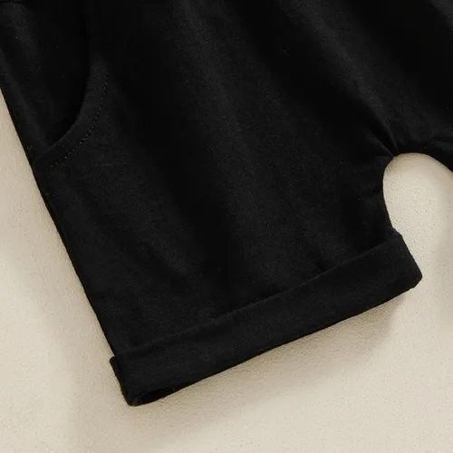 Vista 7 de Sduydiosy Ropa de verano para bebé niño, Big Brother en construcción, camisetas de manga corta, pantalones cortos, lindos trajes para recién nacidos
