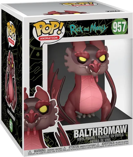 Vista 4 de Balthromaw: 6 pulgadas Fun ko P o p ! Figura de vinilo de animación con 1 protector gráfico compatible 'ToysDiva' (957 - 55251 - B)