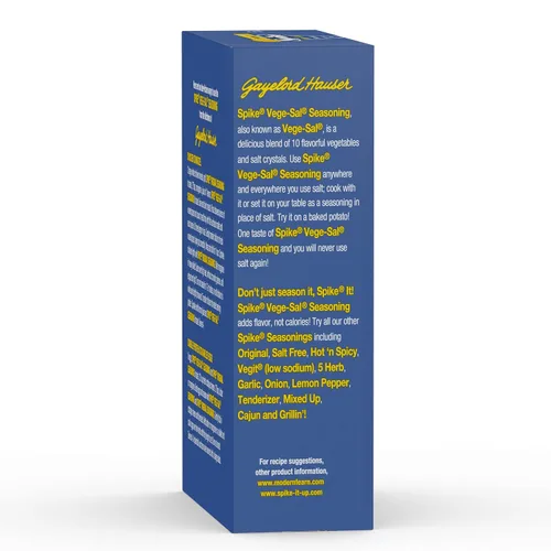 Vista 4 de PRODUCTOS MODERNOS, CAJA VEGE-SAL 10 OZ