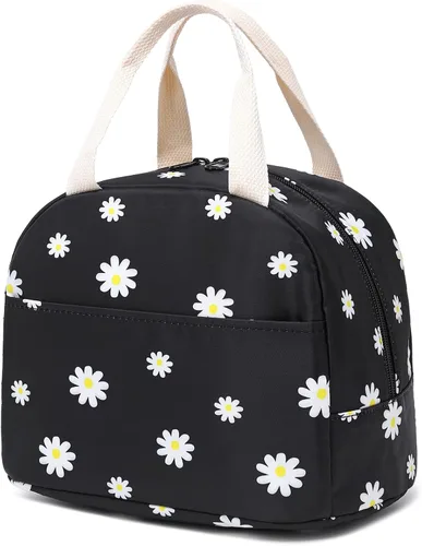 Vista 20 de Lonchera aislada con aguacate para mujeres y niñas, lonchera reutilizable, bolsa de picnic para adultos, niños, escuela, trabajo, viajes