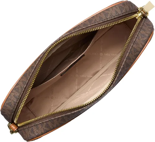 Vista 2 de MICHAEL Michael Kors Jet Set - Juego de cruz de piel Saffiano grande
