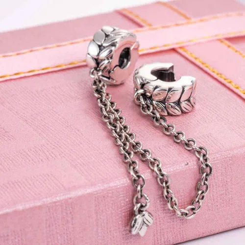 Vista 2 de Colgante de plata de ley 925 para pulsera Pandora