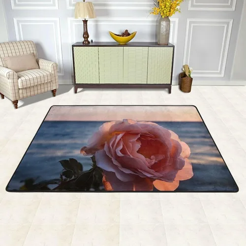 Vista 9 de Area Rugs for Living Room 36X24 inch Non-Slip Doormat Low Profile Floor Mats Retro Camera Area Rug Entrance Mat Machine Washable Carpet for Bedroom
