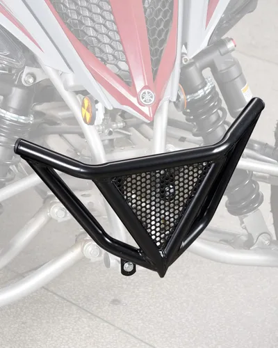 Vista 7 de A & UTV PRO Protector de parachoques delantero, compatible con Yamaha Raptor 700 / 700R 2006-2023, accesorios protectores de parachoques Brushguard