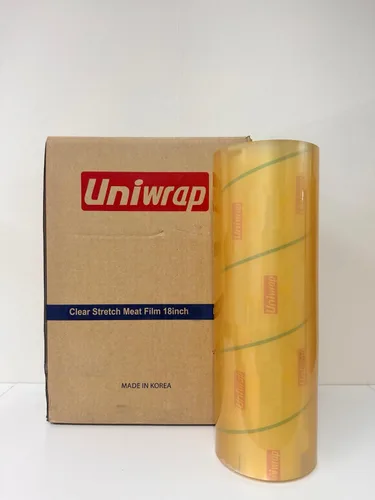 Vista 3 de VisionTechShop Uniwrap 1 rollo de película de plástico para envolver alimentos para envoltura manual y automática, 13 micras, 18 pulgadas x 3379