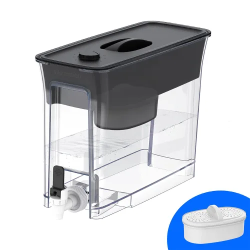 Vista 16 de Waterdrop WFD-02L Dispensador de filtro de agua de 35 tazas, reducción de Negro