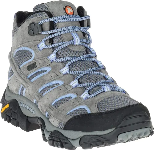 Vista 13 de Merrell - Botas de senderismo impermeables Moab 2 Mid para mujer