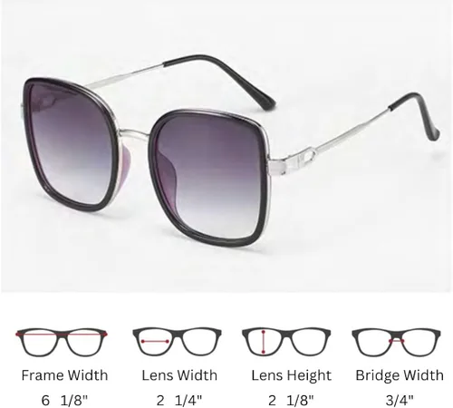 Vista 2 de Etparé - Gafas de sol de moda con funda de cuero GRATIS para mujer UV400 con protección UV400 de gran