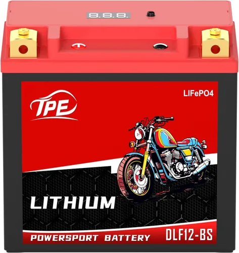 Vista 9 de TPE Batería de litio para motocicleta YTX4L-BS 12V 3Ah recargable Powersport Start Stop LiFePO para ATV y Scooter