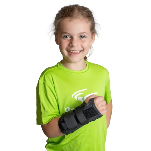 Vista 8 de Brace Direct Muñequera con cordones para niños para esguinces, tensiones, túnel carpiano de Quervain, férula de apoyo pediátrico para recuperación