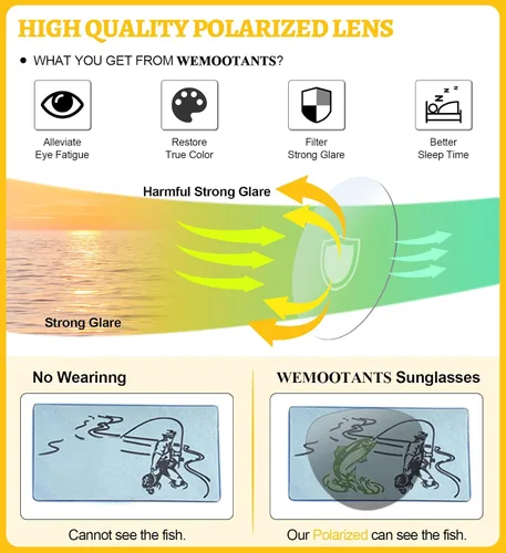 Vista 2 de Gafas de sol polarizadas para mujeres y hombres, lentes de sol de moda que reducen el deslumbramiento