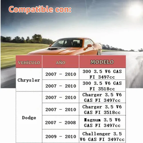 Vista 6 de 4593839AB 68166449AA 911-904 Válvula de corredor del colector de admisión compatible con Dodg-e Charge-r Challenger Magnum 300 3.5L V6 2007-2010