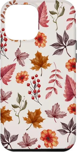 Vista 26 de Halloween Pattern Fall Leaves Pattern - Autumn Season Case for iPhone 17