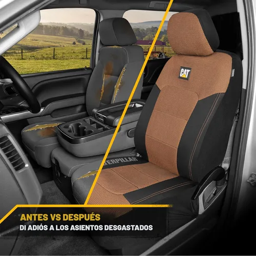 Vista 8 de Cat® MeshFlex Fundas de asiento automotriz para automóviles, camiones y SUV