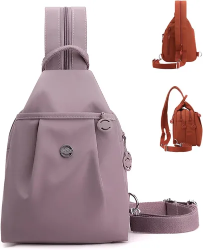 Vista 13 de Bolsa impermeable de 2 vías, impermeable Oxford de gran capacidad convertible al hombro, bolso cruzado