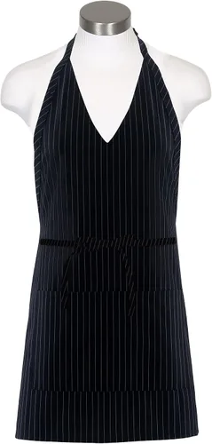 Vista 4 de FAME Adult's Tuxedo Bib Apron - 6 Color Options - O/S