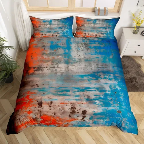 Vista 10 de Juego de funda de edredón con estampado de rana para niños, juego de ropa de cama Kawaii para decoración de habitación, diseño de hongos y rana