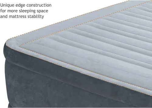 Vista 4 de Intex Comfort Dura-Beam - Colchón de aire con bomba eléctrica interna, altura elevada (modelo 2020)