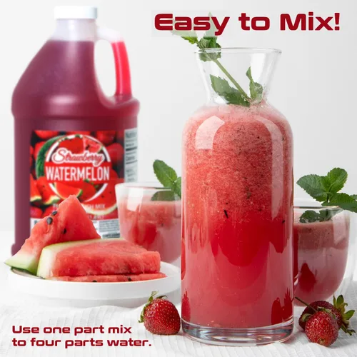 Vista 3 de Concession Express Slush & Slushy Mix - Paquete múltiple, elige cualquier sabor (paquete de seis)