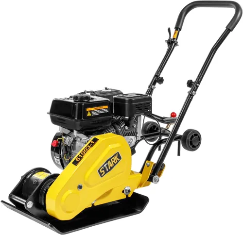 Vista 11 de Stark USA Compactador de placas de 2HP a gas 79cc con fuerza de 2,000lbs para construcción, máquina niveladora de concreto, nivelador