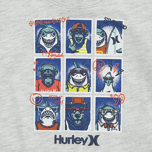 Vista 3 de Hurley baby-boys Graphic T-shirt and Joggers 2-piece Outfit Set