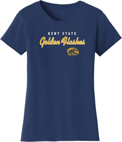 Vista 7 de Camiseta para mujer de la Universidad Estatal de Kent con licencia