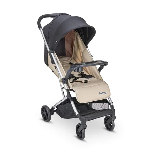 Vista 9 de Joovy Kooper RS2 - Cochecito doble ligero de viaje con bandejas dobles para aperitivos, plegado con una sola mano, asientos reclinables