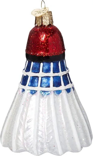 Vista 39 de Old World Christmas - Adorno de bebé blanco de un solo pieza de vidrio soplado para árbol de Navidad, decoración festiva hecha a mano, colección