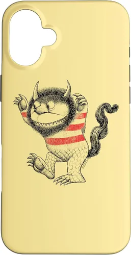 Vista 25 de Where The Wild Things are Line Art - Carcasa para iPhone 17