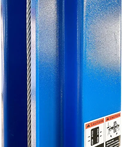 Vista 4 de ME M1220 - Elevador de coche de 2 postes de 12,000 libras, 4.0 HP de doble punto de liberación de bloqueo de vehículo, diseño de piso transparente