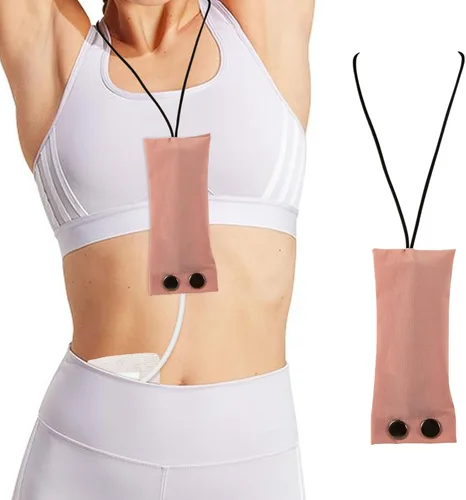 Vista 9 de Soporte para catéter de diálisis peritoneal, cubierta de ducha con cordón para catéter PD Accesorios de diálisis peritoneal compatibles con Baxter