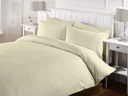 Vista 14 de RRlinen Funda de edredón de alta calidad a rayas con cierre de cremallera, 100% algodón, lujosa e hipoalergénica, de 800 hilos, ultra suave