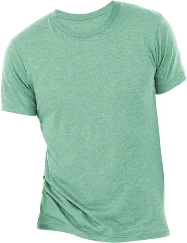 Vista 38 de BELLA+CANVAS Camiseta de cuello redondo para hombre mezcla triple oliva
