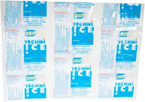 Vista 2 de Techni Ice HDR 4 capas reutilizables paquetes de hielo y calor 6 hojas especiales